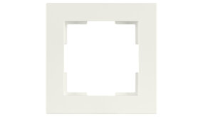 ION INDUSTRIES Afdekraam  V1 - 1-voudig - verticaal/horizontaal - 85 x 85 x 11 mm - alpin wit ION INDUSTRIES Afdekraam  V1 - 1-voudig - verticaal/horizontaal - 85 x 85 x 11 mm - alpin wit