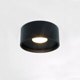 LCB LED Europe  Plafondspot Dimbaar IP54 - Rond Zwart - 10W  720Lm - 2700K 927 Warm Wit | Triac Dimbaar - Aluminium