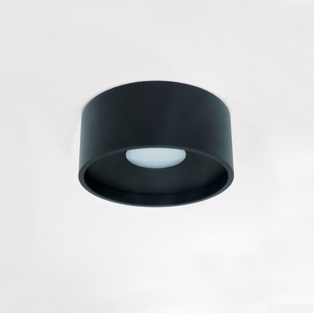 LCB LED Europe Plafondspot Dimbaar IP54 - Rond Zwart - 10W 720Lm - 2700K 927 Warm Wit | Triac Dimbaar - Aluminium LCB LED Europe Plafondspot Dimbaar IP54 - Rond Zwart - 10W 720Lm - 2700K 927 Warm Wit | Triac Dimbaar - Aluminium