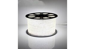 LCB LED Europe LED Lichtslang Pro V3 7MM - 280W 33600Lm - 6000K 860 Daglichtwit | 50 Meter - Bouwplaats verlichting – Plug & Play - 120 LEDs/m LCB LED Europe LED Lichtslang Pro V3 7MM - 280W 33600Lm - 6000K 860 Daglichtwit | 50 Meter - Bouwplaats verlichting – Plug & Play - 120 LEDs/m