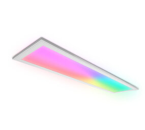 LCB LED Europe  LED Paneel 120x30cm 24V - IP41 - Pro Slim Line - 36W 3600Lm - RGB-CCT | RF 2.4 Ghz - UGR22 Opaal - 3 Jaar Garantie