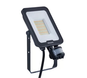 Philips LED Verlichting | Officieel distributeur LED breedstraler Ledinaire BVP167 grijs 20W 2400lm 40D - 830-840-865 | IP65 symmetrisch met bewegingssensor