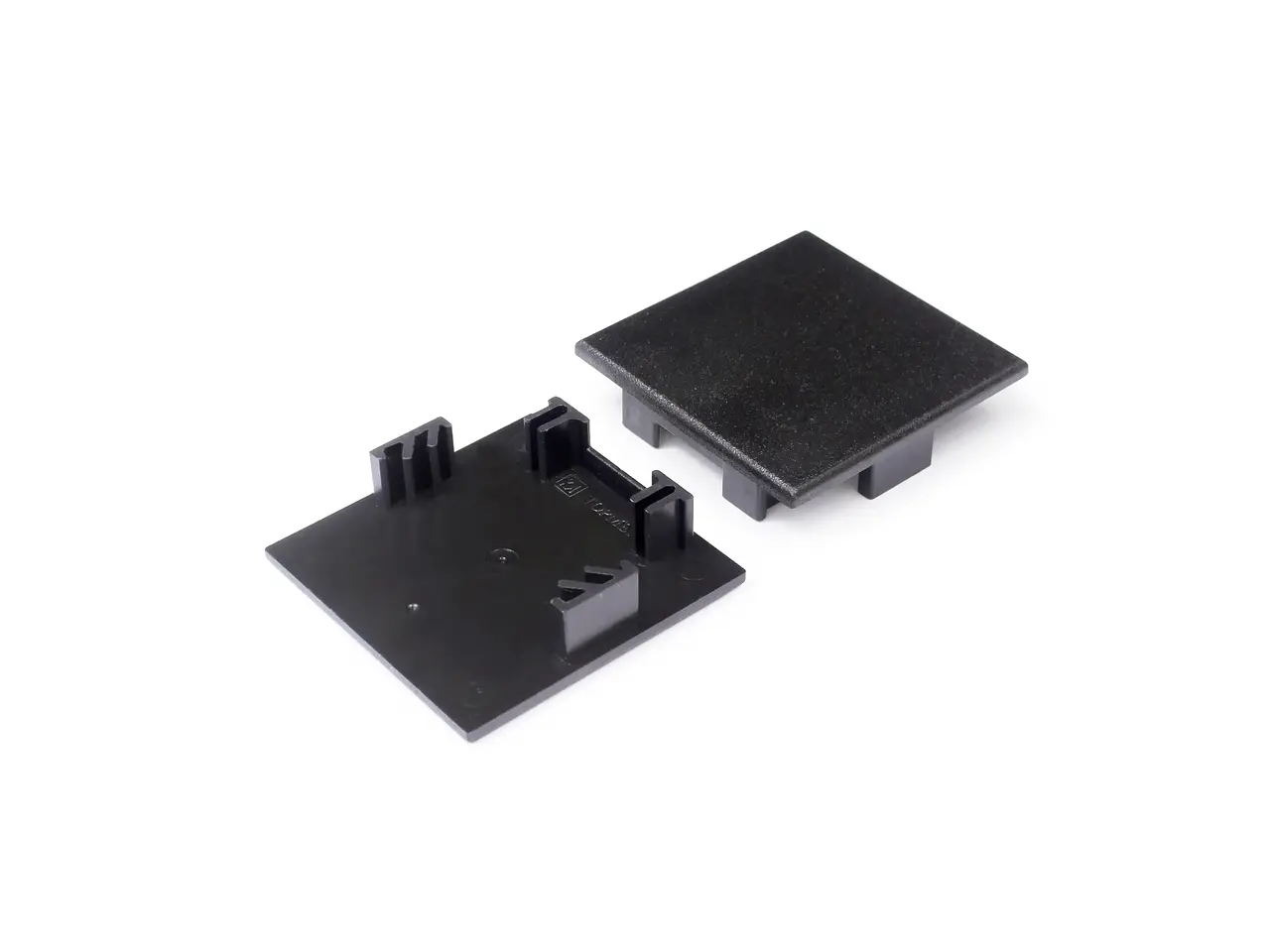 LED line verlichting - Betaalbare Professionele LED Oplossingen Profiel Phil Toebehoren | Begin en Eindkap - Zwart - type Phil C10 53MM