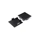 LED line Profiel Phil Toebehoren | Begin en Eindkap - Zwart - type Phil C10 53MM