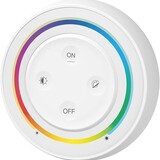 LCB LED Europe  MI-LIGHT Wandbediening Rond - WIT - RGB+CCT | Miboxer RF 2.4Ghz - 4 Groepen