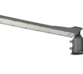 LED line verlichting - Betaalbare Professionele LED Oplossingen LED Straatlamp IP66 - 100W 100lm p/w - 4000K 840 Koel Wit  - Grijs - 3 jaar garantie