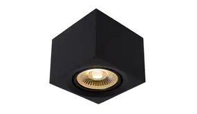 Lucide LED Plafondspot Vierkant - 12CM - Fedler Matt Zwart - AR111 GU10 Fitting - 12W 820LM - DTW Dimtone 3000K - 2200K | Dimbaar Lucide LED Plafondspot Vierkant - 12CM - Fedler Matt Zwart - AR111 GU10 Fitting - 12W 820LM - DTW Dimtone 3000K - 2200K | Dimbaar