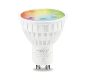 Mi-Light LED Spot GU10  - 4W 280Lm  - RGB+CCT | RF 2.4 Ghz bedienbaar - Dimbaar
