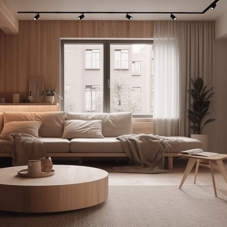 Spectrum voor de installateur: Betaalbare kwaliteit en veelzijdige LED-oplossingen LED Railspot armatuur Zwart -  Madara Altro - GU10 fitting - 3-Fase universeel