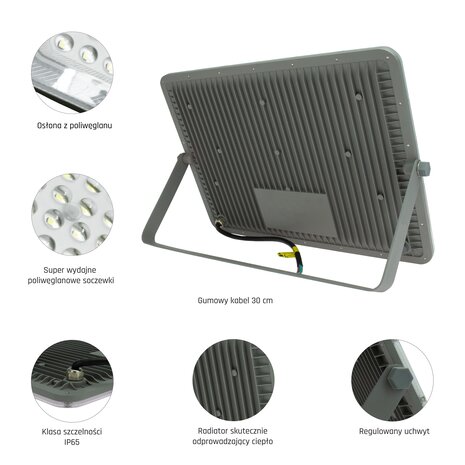 Spectrum LED Schijnwerper NOCTIS MAX - 150W - 6000K helder wit licht - 14000lm Spectrum LED Schijnwerper NOCTIS MAX - 150W - 6000K helder wit licht - 14000lm