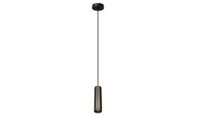LCB LED LED Pendel hanglamp - 250MM Brons - Milano  | 1-Lichts GU10 Fitting -  250x65MM LCB LED LED Pendel hanglamp - 250MM Brons - Milano  | 1-Lichts GU10 Fitting -  250x65MM