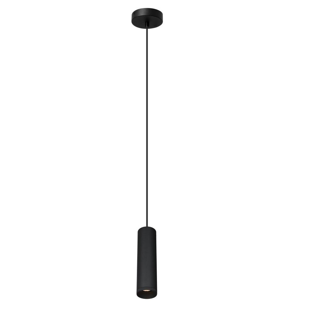 LCB LED Europe LED Pendel hanglamp - 250MM Matt Zwart - Milano | 1-Lichts GU10 Fitting - 250x65MM LCB LED Europe LED Pendel hanglamp - 250MM Matt Zwart - Milano | 1-Lichts GU10 Fitting - 250x65MM