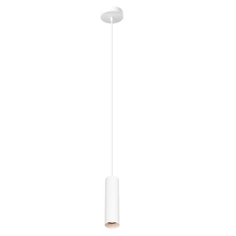 LCB LED Europe LED Pendel hanglamp - 250MM Matt Wit - Milano | 1-Lichts GU10 Fitting - 250x65MM LCB LED Europe LED Pendel hanglamp - 250MM Matt Wit - Milano | 1-Lichts GU10 Fitting - 250x65MM