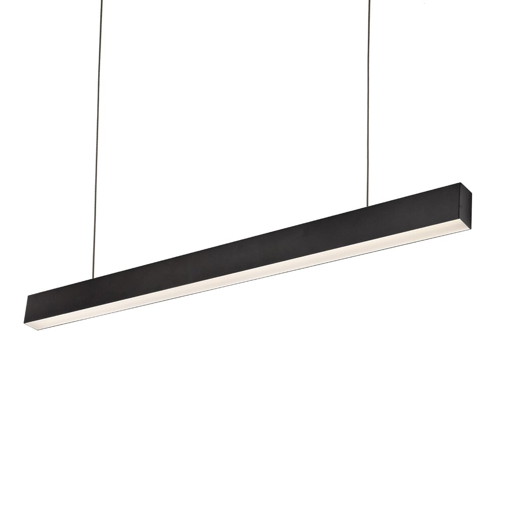 Spectrum voor de installateur LED Lineair Pendelarmatuur - ALLDAY Zwart - 46W 6670Lm - 4000K 840 Helder Wit | Casambi Dimbaar - 1680x70mm - UGR19 Prisma