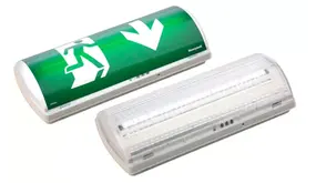 Honeywell LED Noodverlichting - Portiek opbouw  -  UniLED Combi ST 138H 138057.10 - 5.5W 370Lm - 6000K 860 Daglicht  | 27 Meter - Incl. Picto  - 10 Jaar Garantie