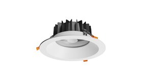 Spectrum voor de installateur LED Downlight XL 310MM - Verzonken Wit - 19W 2850Lm - 3000K 830 Warm Wit | Zaagmaat 260MM