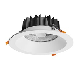 Spectrum voor de installateur LED Downlight XL 310MM - Verzonken Wit - 19W 2850Lm - 3000K 830 Warm Wit | Zaagmaat 260MM