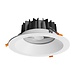 Spectrum voor de installateur LED Downlight XL 310MM - Verzonken Wit - 19W 2850Lm - 3000K 830 Warm Wit | Zaagmaat 260MM
