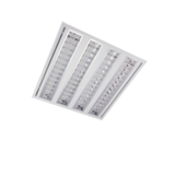 Macbright LED Paneel Dimbaar - Louvre Mat Alu - 60x60cm - 27W 3300Lm - 3000K 830 Warm Wit | DALI Dimbaar - GST18/5 PB