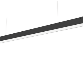 LED line verlichting - Betaalbare Professionele LED Oplossingen PRIME  Linear - 40W - 4000K  -5200lm - 0-10V Dimbaar  - 60*110° - Zwart - 1158mm