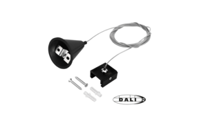 LCB LED 3-Fase DALI Spanningsrail Toebehoren | Pendelset 1.5meter - Zwart LCB LED 3-Fase DALI Spanningsrail Toebehoren | Pendelset 1.5meter - Zwart