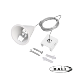 LCB LED Europe 3-Fase DALI Spanningsrail Toebehoren | Pendelset 1.5meter - Wit LCB LED Europe 3-Fase DALI Spanningsrail Toebehoren | Pendelset 1.5meter - Wit