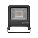 Ledvance  LED Breedstraler Endura Zwart 30W 2700lm 100D - 840 Koel Wit | IP65 - Symmetrisch