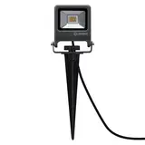 Ledvance LED Breedstraler Endura Spike Zwart 10W 800lm - IP65 - 830 Warm Wit Ledvance LED Breedstraler Endura Spike Zwart 10W 800lm - IP65 - 830 Warm Wit