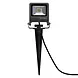 LED Breedstraler Endura Spike Zwart 10W 800lm - IP65 - 830 Warm Wit LED Breedstraler Endura Spike Zwart 10W 800lm - IP65 - 830 Warm Wit