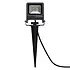 LED Breedstraler Endura Spike Zwart 10W 800lm - IP65 - 830 Warm Wit LED Breedstraler Endura Spike Zwart 10W 800lm - IP65 - 830 Warm Wit