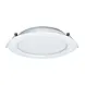 LCB LED Europe  LED Downlight - RGB+CCT - 12W  - 1100 lm - Zaagmaat  ø145-150 mm - Buitenmaat 180mm - IP44 - Inbouw - Rond - Wit