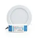 LCB LED Europe  LED Downlight - RGB+CCT - 12W  - 1100 lm - Zaagmaat  ø145-150 mm - Buitenmaat 180mm - IP44 - Inbouw - Rond - Wit