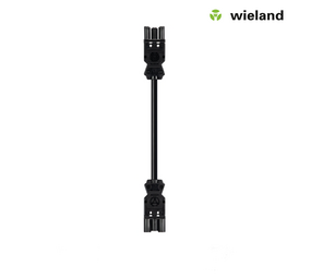 GST18i3 koppelkabel 3-polig - 3x1,5 MM² | 3 meter - zwart - Male naar Female - Type 92.232.2000.1