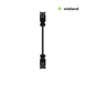 GST18i3 koppelkabel 3-polig - 3x1,5 MM² | 3 meter - zwart - Male naar Female - Type 92.232.2000.1 GST18i3 koppelkabel 3-polig - 3x1,5 MM² | 3 meter - zwart - Male naar Female - Type 92.232.2000.1