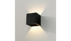LCB LED LED Wandlamp CUBE - 6W Dimbaar - 3000K 830 - 840lm LCB LED LED Wandlamp CUBE - 6W Dimbaar - 3000K 830 - 840lm