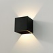 LCB LED LED Wandlamp CUBE - 6W Dimbaar - 3000K 830 - 840lm LCB LED LED Wandlamp CUBE - 6W Dimbaar - 3000K 830 - 840lm