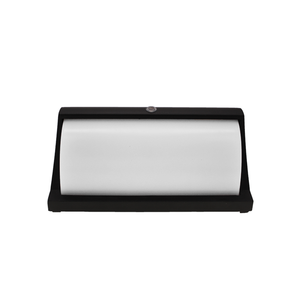 LCB LED LED Wandlamp Bulkhead - Zwart - 260x125x115mm - 3000K - 12W - 960l/m - IP54 - Daglichtsensor LCB LED LED Wandlamp Bulkhead - Zwart - 260x125x115mm - 3000K - 12W - 960l/m - IP54 - Daglichtsensor