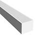 Spectrum voor de installateur LED Montagebalk - Allday Basic - Wit -1503mm - CCT  Switch 3000K - 4000K - 6000K - 50W