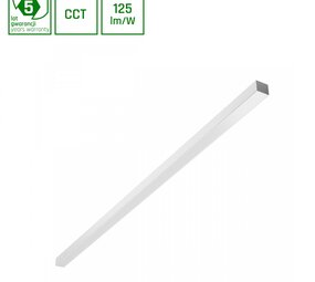 Spectrum voor de installateur LED Montagebalk - Allday Basic - Wit -1503mm - CCT  Switch 3000K - 4000K - 6000K - 50W