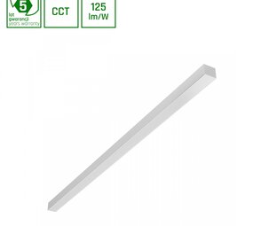 Spectrum voor de installateur LED Montagebalk  Pendel Armatuur 120CM - ALLDAY BASIC Wit - 35W 5075Lm - CCT 827-840-860 Multi Color Switch | 5 jaar garantie