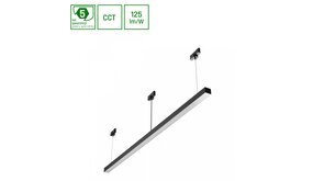 Spectrum LED 3fase Linear Rail Armatuur - Allday Basic Zwart - 50W 6250Lm - CCT 830 - 840 - 860 Multi Color Switch  |  1503MM