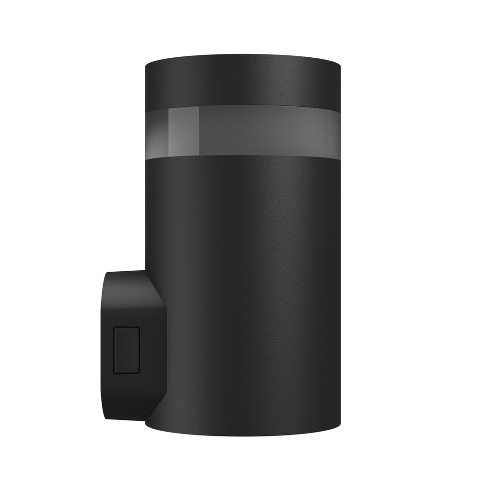 LED Wandlamp TORRE RING - 9W - CCT 3000K/4000K/6000K - IP54 - 111 lm/W - 30° Bundel - Zwart - Opbouwmontage