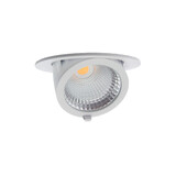 Macbright LED Downlight Kantelbaar - Bananenspot Tecno 182MM  - Wit - 16.2W 2058Lm  - 3000K  830 Warm Wit | Zaagmaat 170MM + GST18i3 Wieland Macbright LED Downlight Kantelbaar - Bananenspot Tecno 182MM  - Wit - 16.2W 2058Lm  - 3000K  830 Warm Wit | Zaagmaat 170MM + GST18i3 Wieland