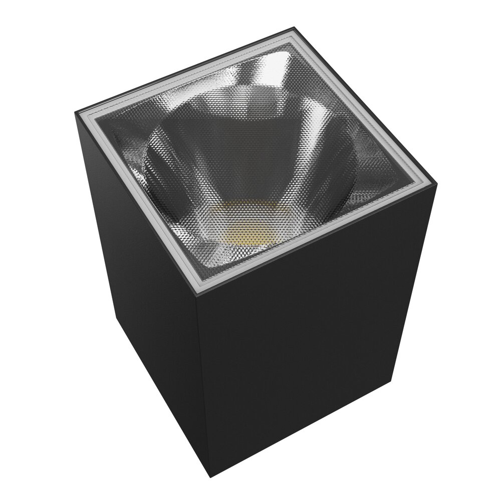 LED Wandlamp TORRE SQUARE - 9W - 99x78x117MM - CCT 3000K/4000K/6000K - IP54 - 111 lm/W - 30° Bundel - Zwart - Opbouwmontage LED Wandlamp TORRE SQUARE - 9W - 99x78x117MM - CCT 3000K/4000K/6000K - IP54 - 111 lm/W - 30° Bundel - Zwart - Opbouwmontage