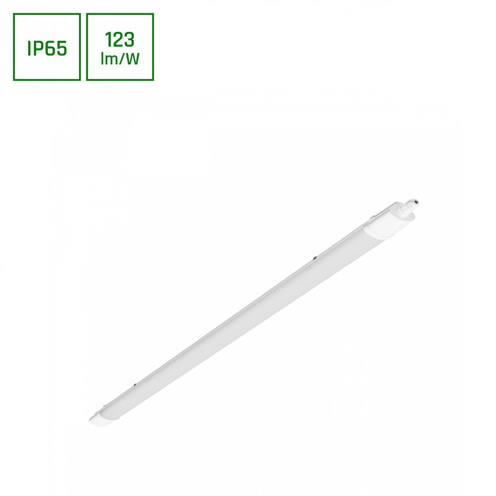 LED Armatuur Compleet - LIMEA MINI II HERMETIC - 36W - 4000K - 123 lm/W - IP65 - 120° Bundel | Wit - Opbouw- en Pendelmontage