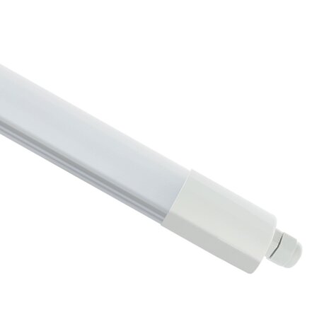 LED Armatuur Compleet - LIMEA MINI - 36W - 4000K - 111 lm/W - IP65 - IK07 - 120cm | Wit - Opbouw/pendelmontage