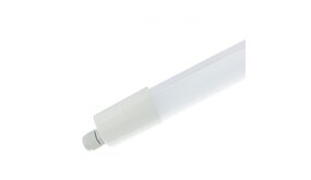 LED Armatuur Compleet - LIMEA MINI - 36W - 4000K - 111 lm/W - IP65 - IK07 - 120cm | Wit - Opbouw/pendelmontage