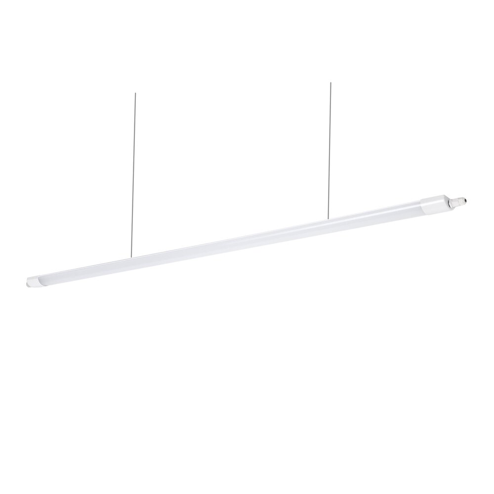LED Armatuur Compleet - LIMEA MINI - 45W - 4000K - 120 lm/W - IP65 - 150 cm | Wit - Opbouw/pendel - Doorvoerbedrading LED Armatuur Compleet - LIMEA MINI - 45W - 4000K - 120 lm/W - IP65 - 150 cm | Wit - Opbouw/pendel - Doorvoerbedrading