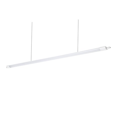 LED Armatuur Compleet - LIMEA MINI - 45W - 4000K - 120 lm/W - IP65 - 150 cm | Wit - Opbouw/pendel - Doorvoerbedrading LED Armatuur Compleet - LIMEA MINI - 45W - 4000K - 120 lm/W - IP65 - 150 cm | Wit - Opbouw/pendel - Doorvoerbedrading