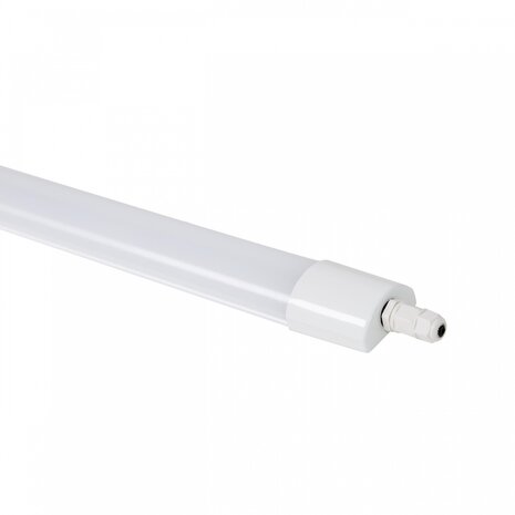 LED Armatuur Compleet - LIMEA MINI - 45W - 4000K - 120 lm/W - IP65 - 150 cm | Wit - Opbouw/pendel - Doorvoerbedrading LED Armatuur Compleet - LIMEA MINI - 45W - 4000K - 120 lm/W - IP65 - 150 cm | Wit - Opbouw/pendel - Doorvoerbedrading